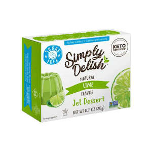 Health food: Lime Flavour Jelly 20g