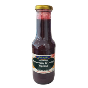 Health food: Boysenberry & Orange Topping 300ml