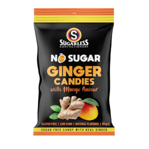 Ginger Candies - Mango Flavoured 60g - Buy in Bulk and SAVE!