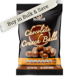 Chocolate Crunch Balls 80g - Buy in Bulk and SAVE!