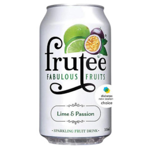 Lime & Passion Sparkling Fruit Drink 350ml