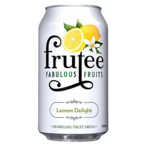 Health food: Lemon Delight Sparkling Fruit Drink 330ml