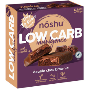 Low Carb Indulgence Double Choc Brownie 5 Pack