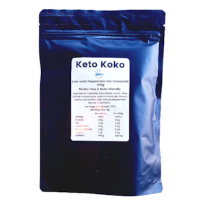 Health food: Keto Koko Low-Carb Peppermint Hot Chocolate 300g