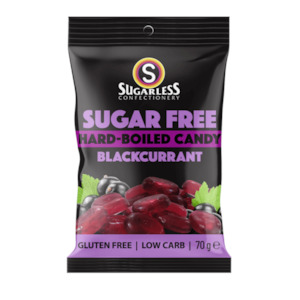 Blackcurrant Hard Boiled Candy 70g - Buy in Bulk and SAVE!