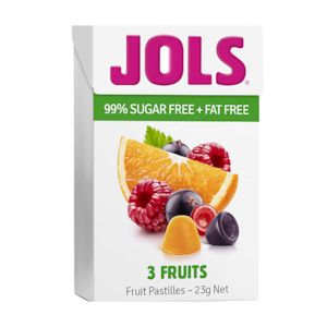 3 Fruits - Fruit Pastilles 23g