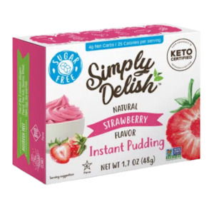 Strawberry Flavour Instant Pudding 48g