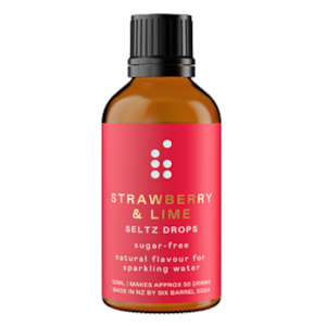 Strawberry & Lime Seltz Drops 50ml