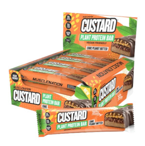 Plant Protein Custard Bars