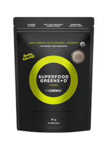 Tropeaka Superfood Greens + D (75g)