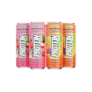 MN SPARKLING PROTEIN WATER ZERO SUGAR (box of 12)