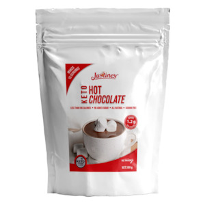 Health supplement: Justine's Keto Hot Chocolate Mix