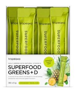 Tropeaka SUPERFOOD GREENS + D SINGLE SERVE