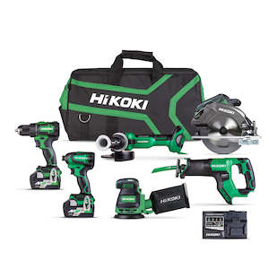 HiKOKI 36V/18V Multi Volt Brushless 6-Tool Kit - KC18366DA(GRZ)