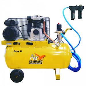 Air Command Dairy 1212CFM, 2HP Compressor- 50L Tank