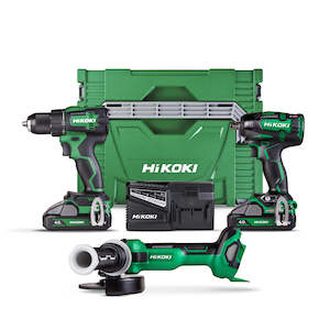 Internet only: HiKOKI 18V Brushless 3-Tool Kit - KC183DA(GRZ)