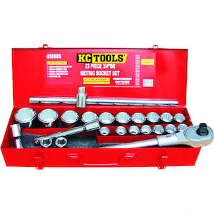 KC Tools 3/4" DRIVE METRIC SOCKET SET