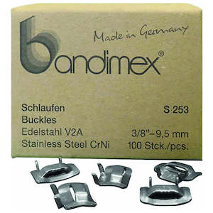 Bandimex S253 Buckles 3/8in (100Pc)