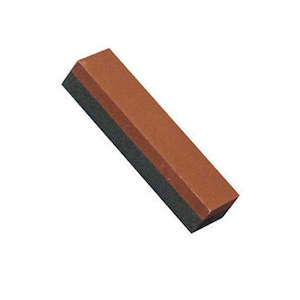 Boride Bench Stone Ali Oxide Brown/Orange 5/8 x 1 5/8 x 4 1/2" x 120/320 Grit