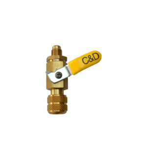 Internet only: C&D CD4040 Straight Ball Valve For 1/4 SAE