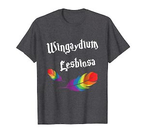 Wingaydium Lesbiosa Womens Shirt | Gay Pride Shirt 2018