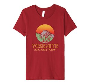 Yosemite National Park Retro Half Dome Vintage Shirt