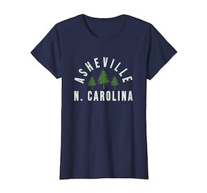 Asheville NC T-Shirt Classic Souvenir