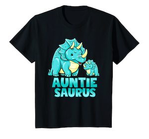 Auntie Saurus Dinosaur Funny Auntiesaurus T-Shirt For Aunt