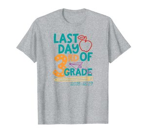 Autograph School T-Shirt for Last Day Of 3rd Grade 2018-2019