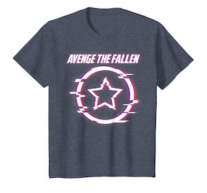 Avenge The Fallen Superhero Themed T-Shirt