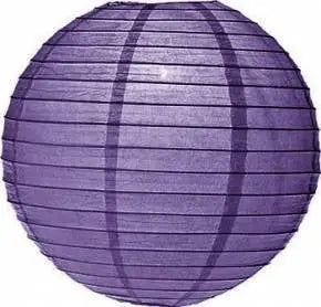 Paper Lantern - Purple Small 25cm Diameter