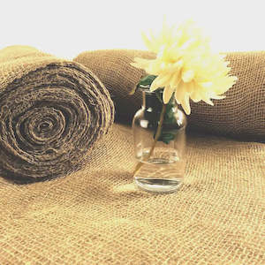 Burlap Wide Weave Roll - 47cm x 9 metres