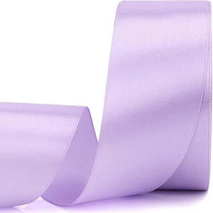 Bridal Car Satin Ribbon - Lavender 38mm wide x 7 metres