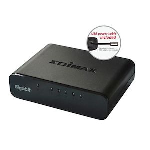 EDIMAX 8 Port 10/100/1000 Gigabit Desktop Switch (Pro# SW5800GV3)