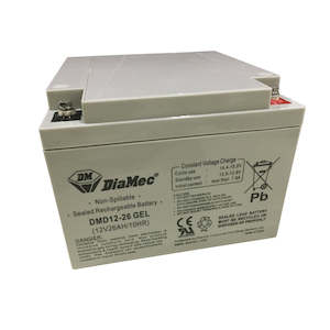 12V 26Ah Deep Cycle Gel Battery (Pro# SB1698)