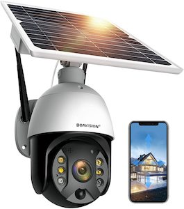 5MP Solar 4G/5G IP Camera - Outdoor PTZ 5X ZOOM (Pro# CAA211)