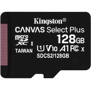 128GB Micro SD Memory Card - 100MB/S (Pro# KSD128)