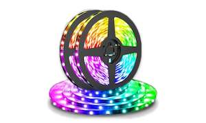 RGB LED Strip Lighting 5M Roll 12VDC 120LED/Meter (Pro# LED510)