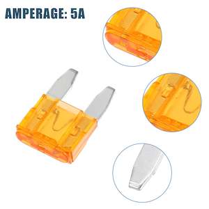 Electronic goods: 5A Orange Mini Blade Fuse (Pro# FUS402)