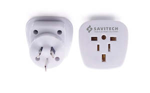 World Travel Adapter UK/US/EU/JP to NZ/AU (Pro# POR030)