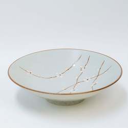 Blue Blossom Open Serving Bowl