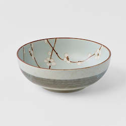 Blue Blossom U Shape Bowl