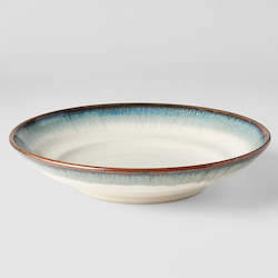 Aurora Flat Serving Bowl