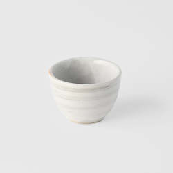 Kitchenware: Textured White Sake Cup