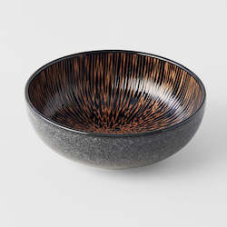 Bronze Converging Shallow Bowl