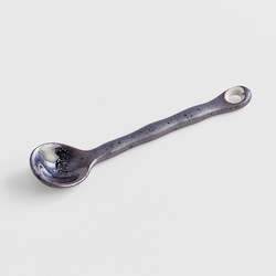 Black Speckle Porcelain Spoon