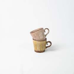 Earthy Brown Cup Set