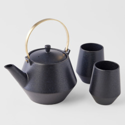 Modern Black Tea Set