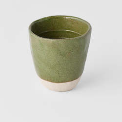 Matcha Green Lopsided Large Mug