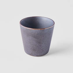 Kitchenware: V Teacup Metallic Black